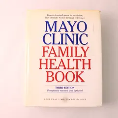 Mayo Clinic Family Health Book 3rd Edition Revised Updated 2005 Hardcover DJ