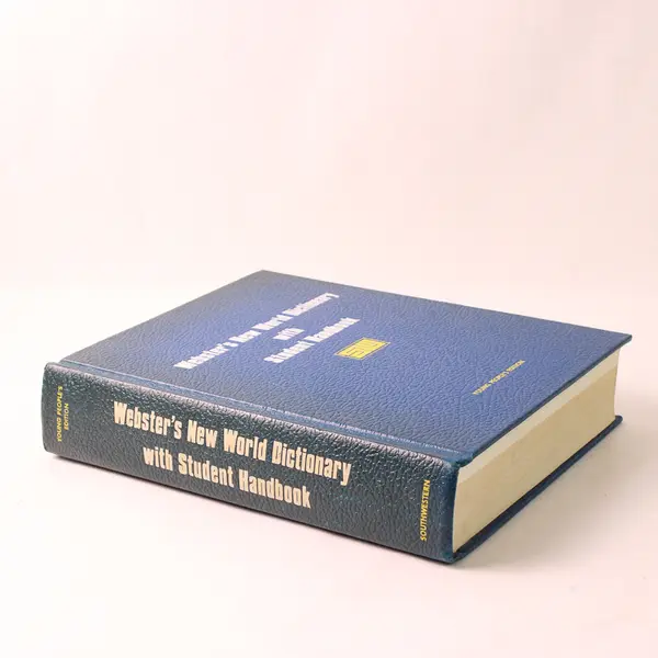 Webster's New World Dictionary w/Student Handbook Young People's Ed 1978 HC