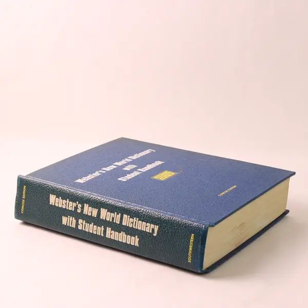 VTG Webster's New World Dictionary w/Student Handbook Concise Edition 1978 HC