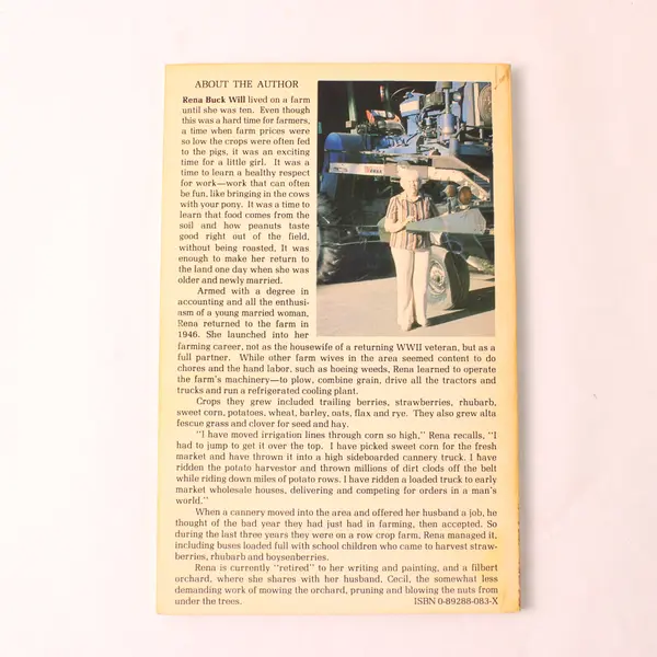 Vintage 1982 Farming's Fantastic Facts by Rena Buck Will Signed Copy Paperback
