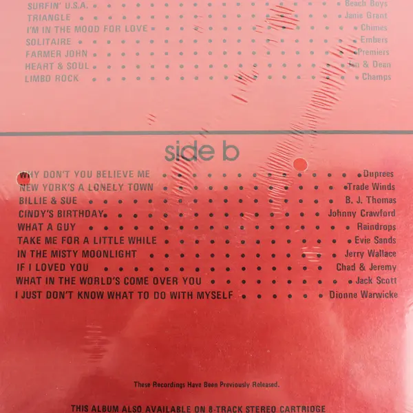 Super Oldies Of The  60s Volume 9  Sealed 12" Vinyl Record
