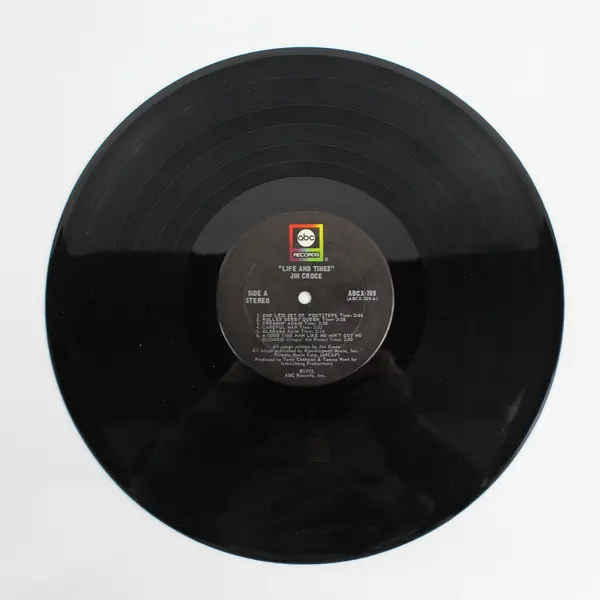 Jim Croce Life And Times 12" Vinyl Record LP