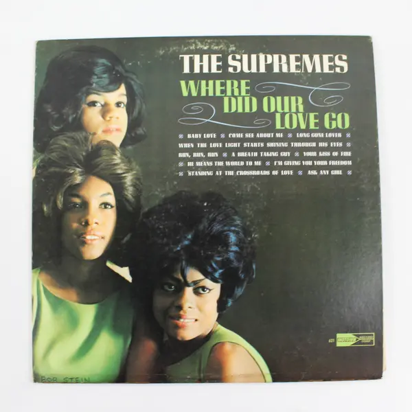 The Supremes Where Did Our Love Go  12" Vinyl Record