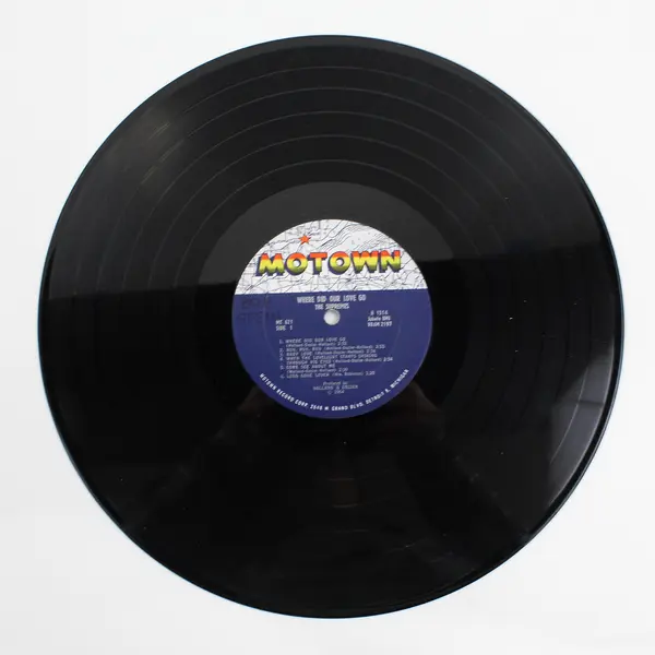 The Supremes Where Did Our Love Go  12" Vinyl Record