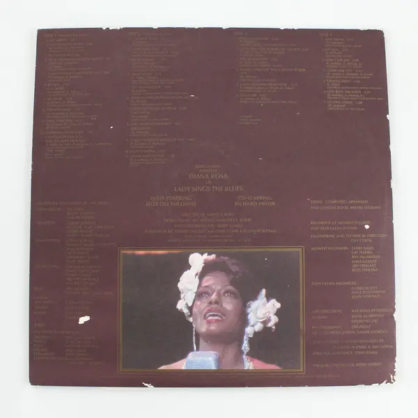 Diana Ross Lady Sings the Blues 2-LP Double Album 12" Vinyl Motown