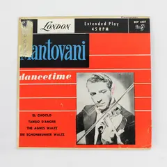 Mantovani El Choclo Tango D'Amore 7" 45 RPM London EP BEP 6007