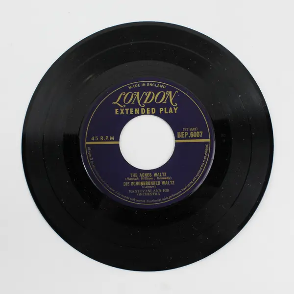 Mantovani El Choclo Tango D'Amore 7" 45 RPM London EP BEP 6007