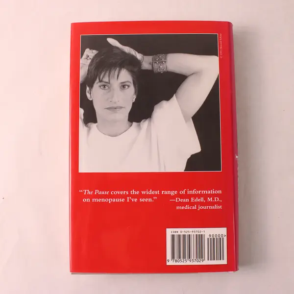 The Pause Positive Approaches to Menopause Lonnie Barbach 1993 1st Edition HC DJ