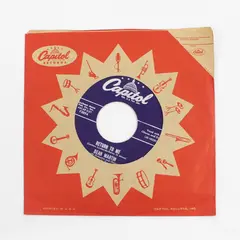 Dean Martin Return to Me Forgetting You 7" 45 RPM Capitol F3894