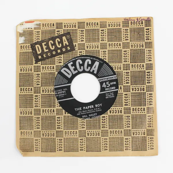 Bill Haley And His Comets The Paper Boy / See You Later, Alligator 7" Vinyl 