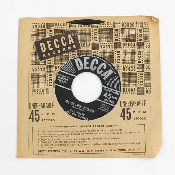 Bill Haley And His Comets The Paper Boy / See You Later, Alligator 7" Vinyl 