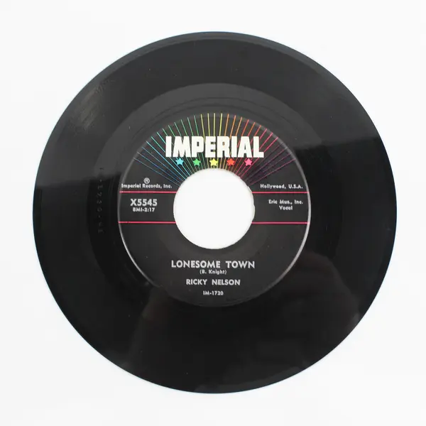 Ricky Nelson - I Got A Feeling -Lonesome Town 7" Vinyl Record