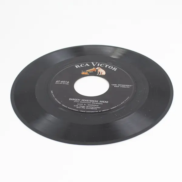 Jaye P. Morgan  Softly Softly/ Danger Heartbreak  Ahead 7" Vinyl Record