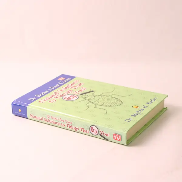 Dr Bader's Pest Cures Natural Solutions Myles H Bader 2012 Hardcover Good