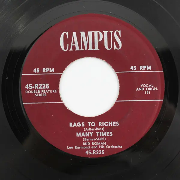Lew Raymond & His Orchestra Dragnet Ebb Tide 7" Vinyl 45 RPM