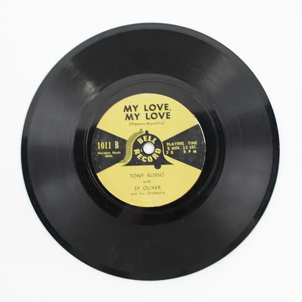 Tony Russo Sy Oliver My Love, My Love / Dragnet 7" Vinyl Record