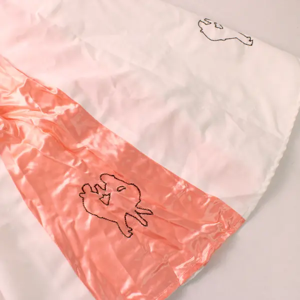 Handmade Dancing Couple White and Pink Poodle Skirt Women's Medium