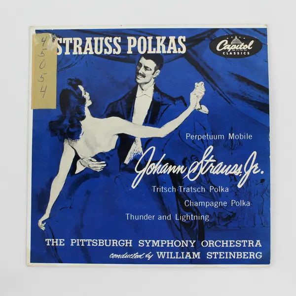 Johann Strauss Jr Strauss Polkas 7in Vinyl Pittsburgh Symphony Orch Steinberg