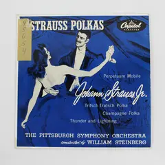 Johann Strauss Jr Strauss Polkas 7in Vinyl Pittsburgh Symphony Orch Steinberg