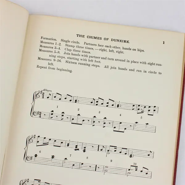 Vintage The Folk Dance Book C. Ward Crampton Hardcover A.S. Barnes