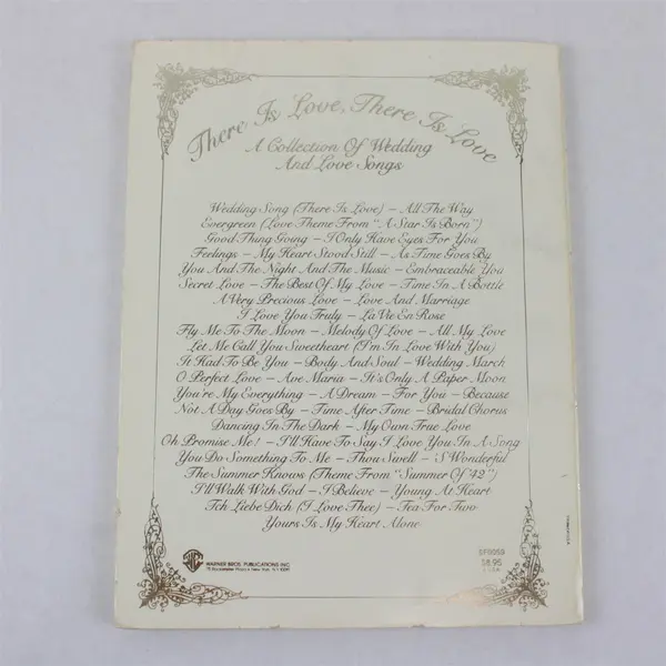 There Is Love There Is Love A Collection Of Wedding & Love Songs PB 1971 