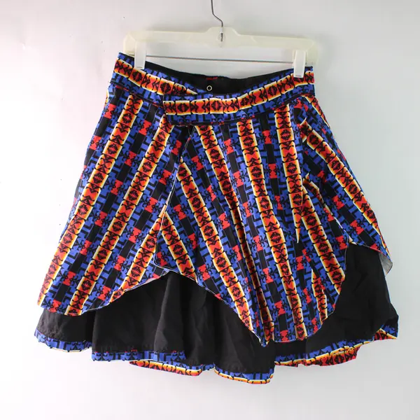 Handmade Southwestern Theme Skirt and Overlay Set 32 in Waist