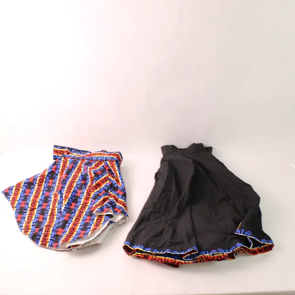 Handmade Southwestern Theme Skirt and Overlay Set 32 in Waist
