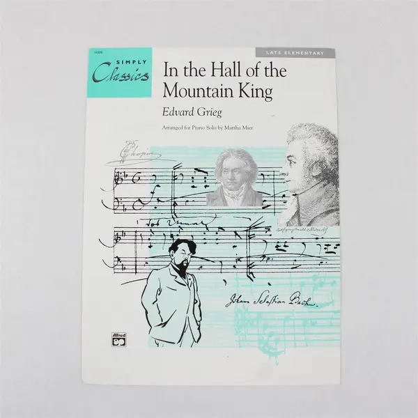 Edvard Grieg In the Hall of the Mountain King Piano Solo Arr Martha Mier