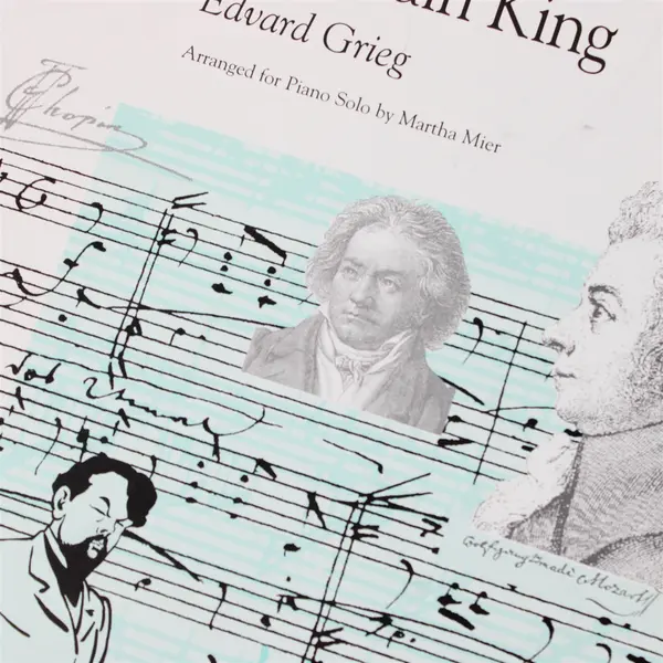 Edvard Grieg In the Hall of the Mountain King Piano Solo Arr Martha Mier