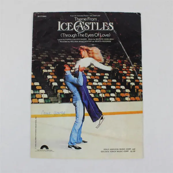 VTG Through the Eyes of Love Theme From Ice Castles 1979 Sheet Music 