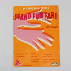 VTG 1962 Schaum Solo Series Piano Fun Fare Various Composers For Beginners Good