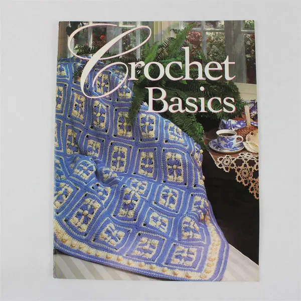 Vintage Crochet Basics 1995 Instruction Book Paperback Good Condition