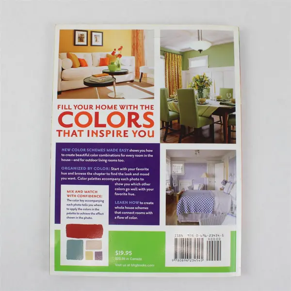 Better Homes and Gardens New Color Schemes Made Easy 2008 Paperback Good