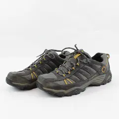 Columbia Charcoal/Yellow North Plains WP Hiking Shoes Mens Size 12 (No Insole)