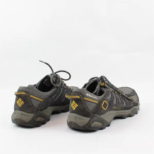 Columbia Charcoal/Yellow North Plains WP Hiking Shoes Mens Size 12 (No Insole)