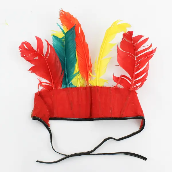 Vintage Child's Native American Toy Headdress Made In The USA