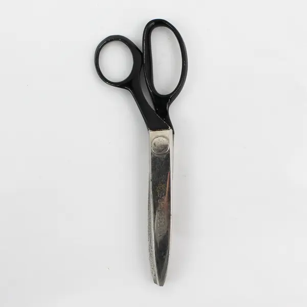Vintage Wiss Pinking Shears C B 7 Sewing Craft Scissors USA Made Black Handle 