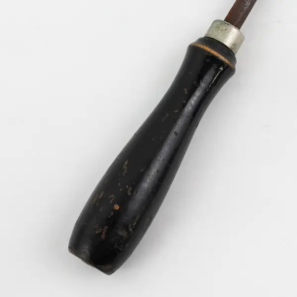 Vintage Black Wood Handle Sewing Tool Tracing Wheel