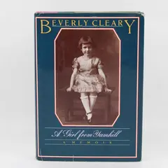 1988 Beverly Cleary H/C Book: A Girl From Yamhill A Memoir, Signed 
