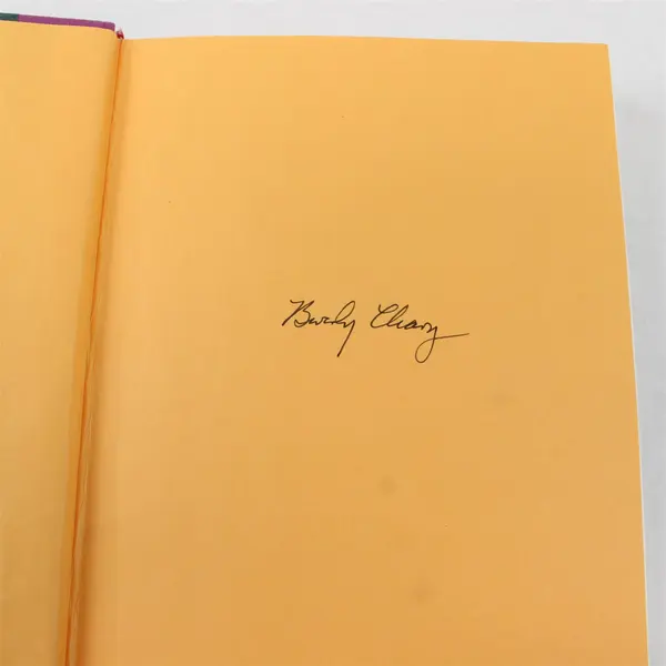 1988 Beverly Cleary H/C Book: A Girl From Yamhill A Memoir, Signed 