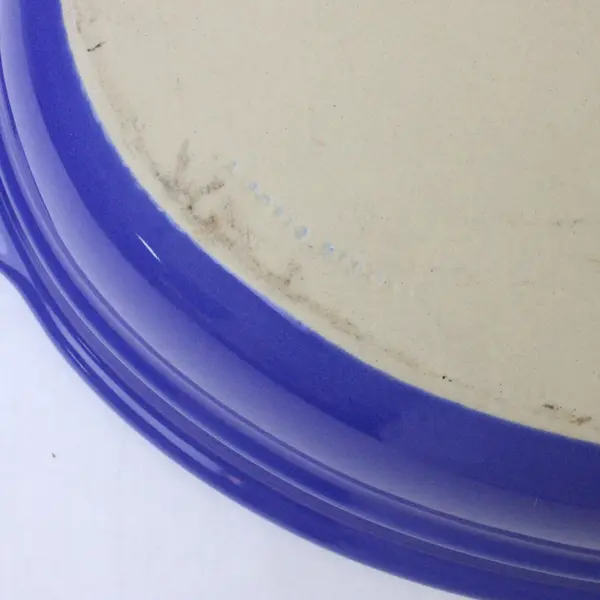 Emile Henry Blue Ceramic Oblong Baking Dish 10x14in