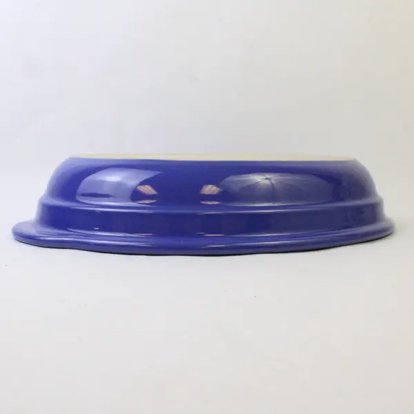 Emile Henry Blue Ceramic Oblong Baking Dish 10x14in