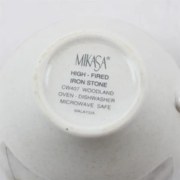 Mikasa Woodland Stoneware Creamer 5.75in Good Pre-Owned