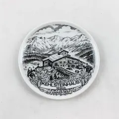 Floss Porzellan Bavaria Vintage Porcelain Plate Kehlsteinhaus Eagle's Nest