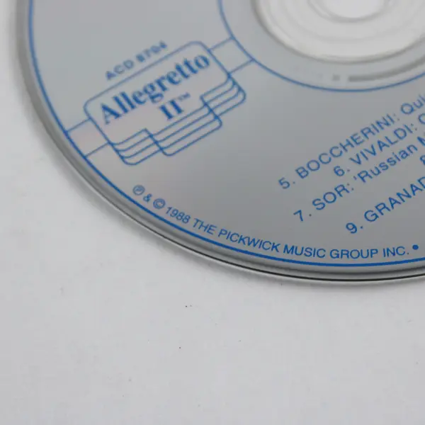 Allegretto Guitar Magic CD Various Artists The Moss Music Group