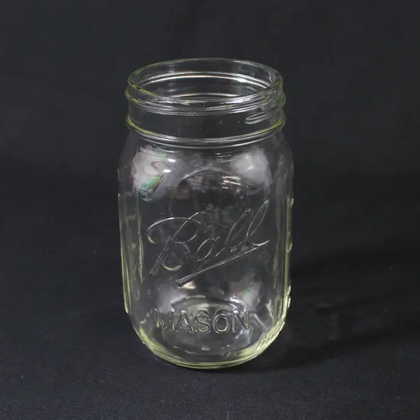 Lot of 6 Ball Narrow Mouth And 1 Wide Mouth Pint Glass Canning Jars 