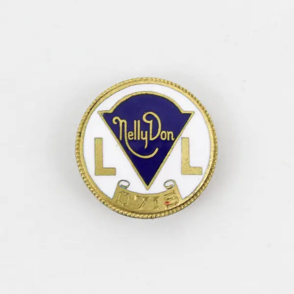 Vintage Nelly Don L L Employee Lapel Pin 0715
