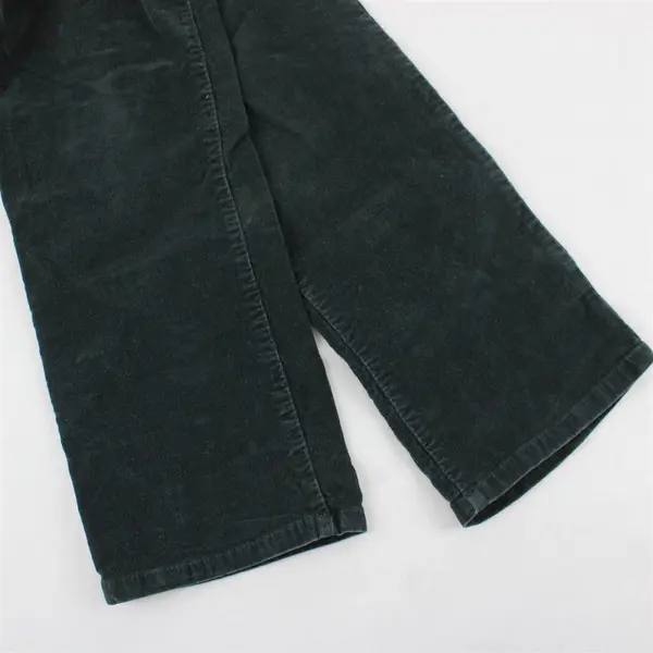 Calvin Klein Forest Green Straight-Leg Corduroy Pants Women's Size 6