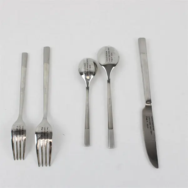 Cardinal International Luxus Sand Sola 5pc Flatware Set