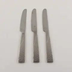 Three Barletta Dinner Knives From the Gourmet Basics Collection by Mikasa